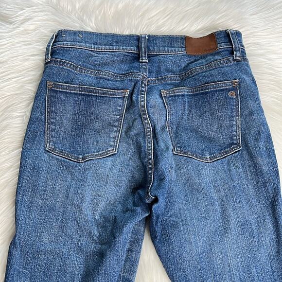 Madewell 9” Inch High Rise Skinny Rip and Repair Edition Jeans - Picture 8 of 8